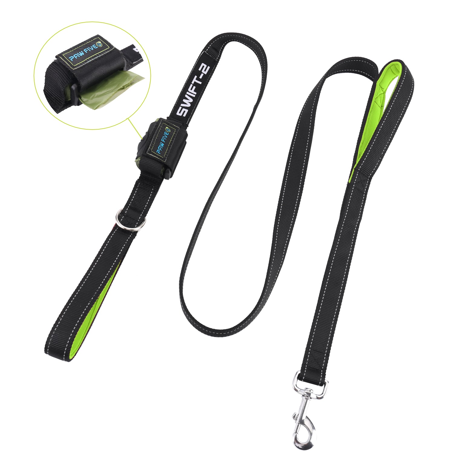 The Best Dog Leash of 2021 - Paw Five SWIFT-2 Dog Leash 6 Foot in Length