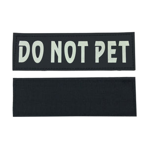 DO NOT PET Velcro Patch (Glow in the Dark)