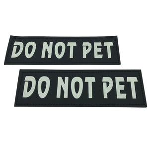 DO NOT PET Velcro Patch (Glow in the Dark)