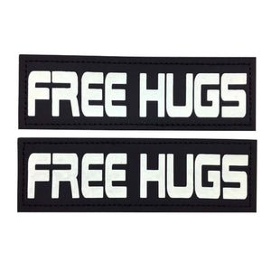 paw five core-1 harness free hugs patch angle 1