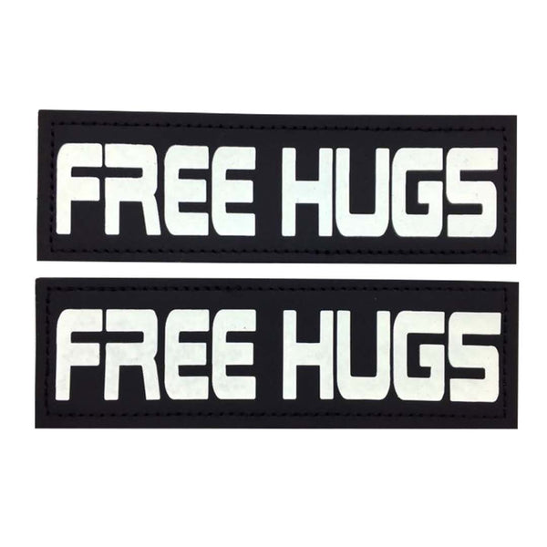 paw five core-1 harness free hugs patch angle 1