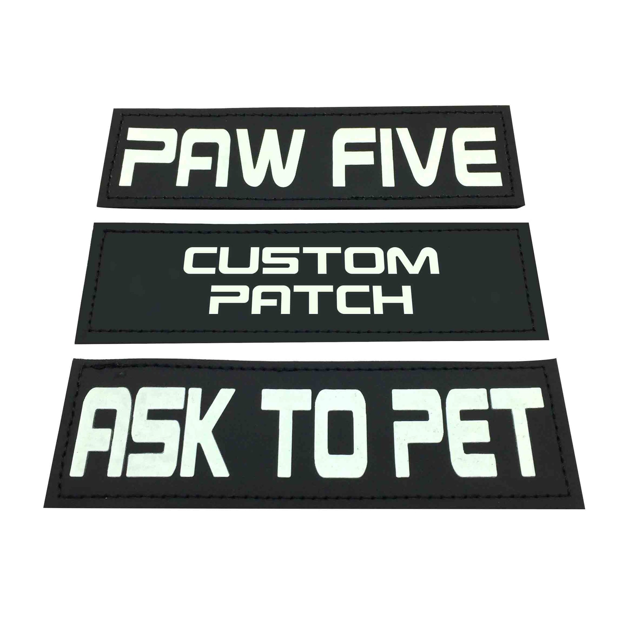 Custom Velcro Patch - Paw Five